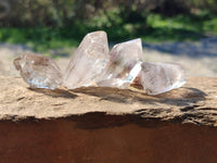 Natural Smokey Amethyst Quartz Crystals x 39 From Brandberg, Namibia