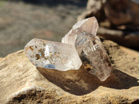 Natural Smokey Amethyst Quartz Crystals x 39 From Brandberg, Namibia