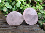 Polished Rose Quartz Palm Stones x 20 Madagascar - Toprock Gemstones and Minerals 