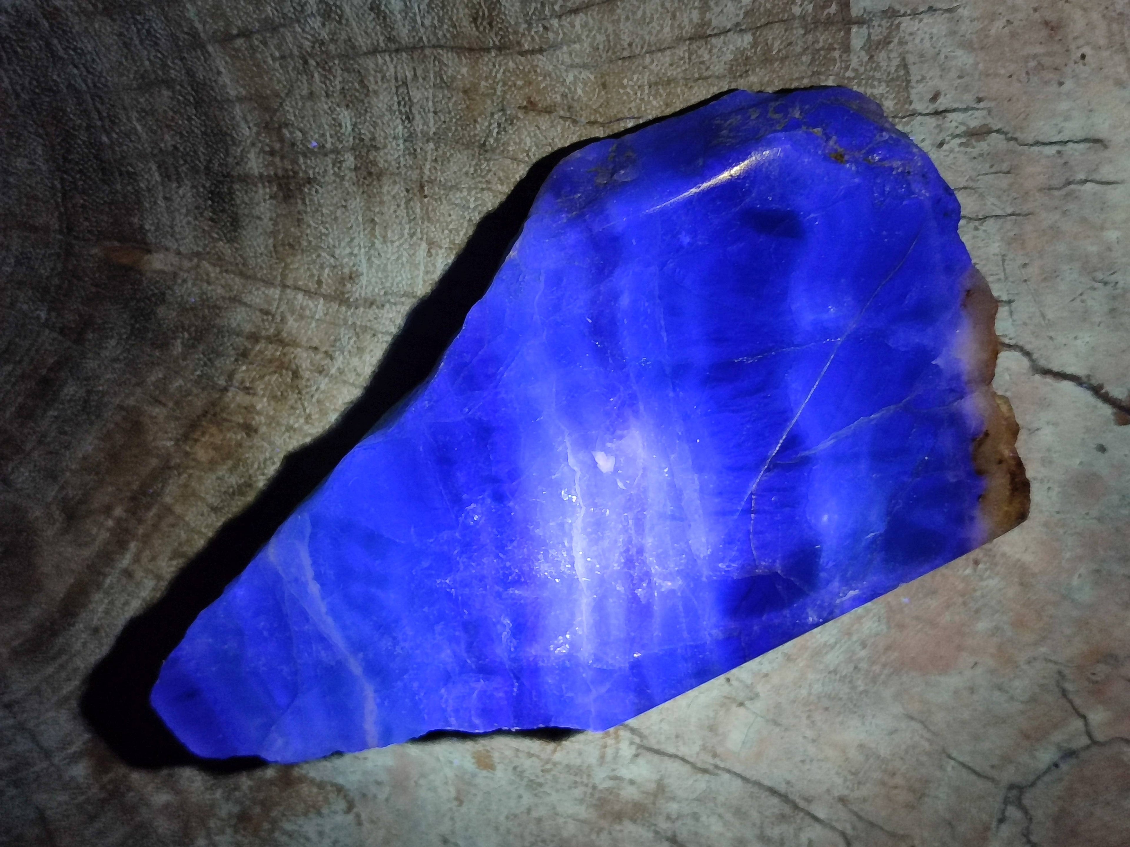 Polished On One Side Watermelon Fluorite x 3 From Uis, Namibia - Toprock Gemstones and Minerals 