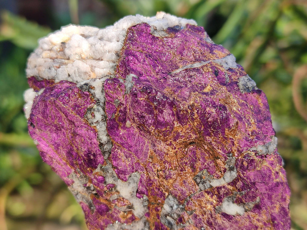 Natural Metallic Purpurite Cobbed Specimens x 4 From Erongo, Namibia - Toprock Gemstones and Minerals 