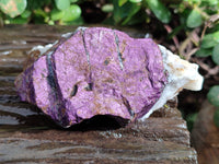 Natural Metallic Purpurite Cobbed Specimens x 4 From Erongo, Namibia
