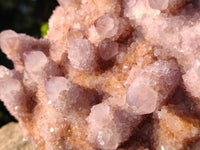 Natural Amethyst Spirit Quartz Clusters x 2 From Boekenhouthoek, South Africa