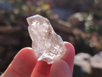 Natural Smokey Amethyst Quartz Crystals x 24 From Brandberg, Namibia