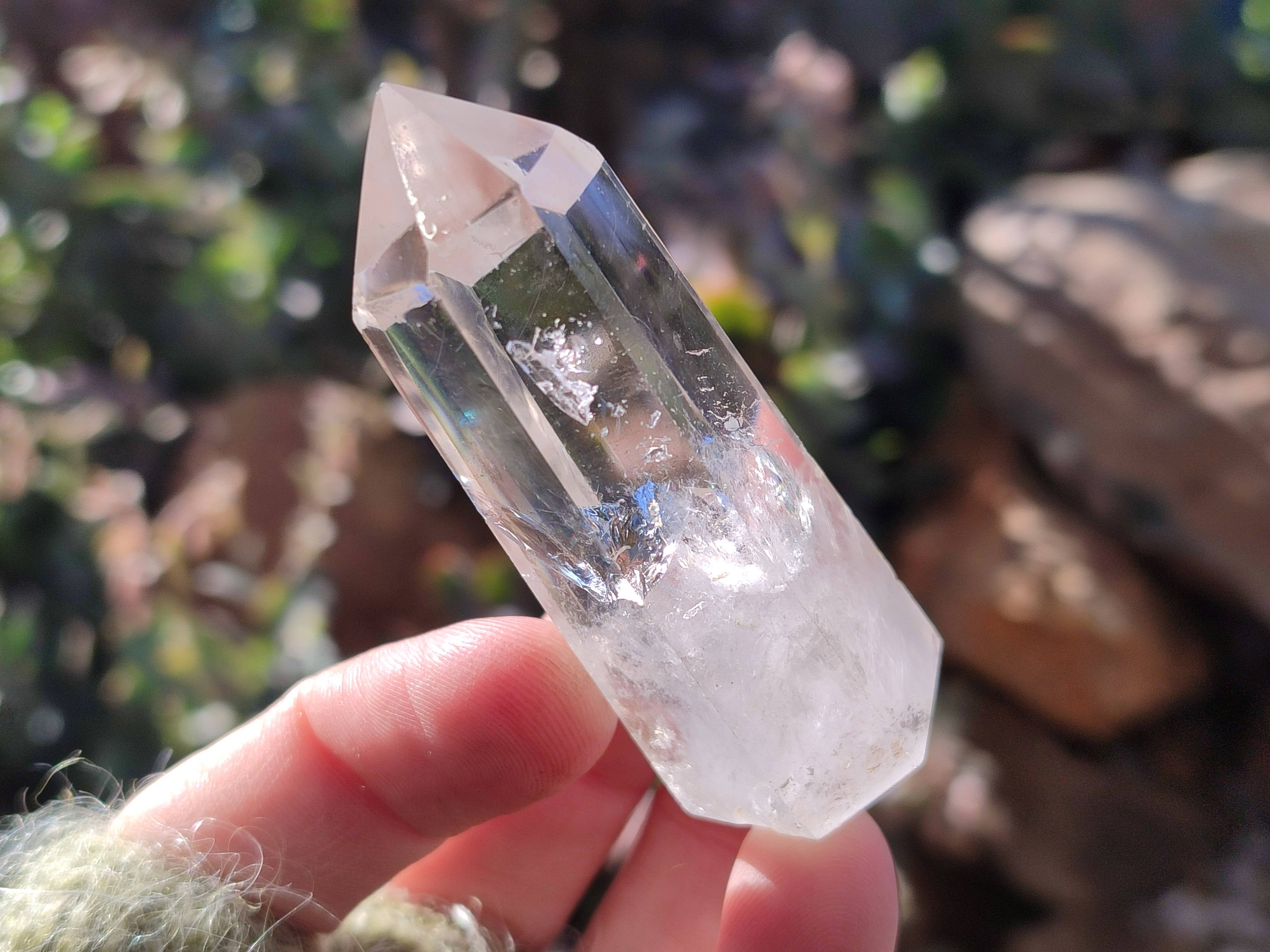Polished Clear Quartz Crystals x 24 From Madagascar - Toprock Gemstones and Minerals 