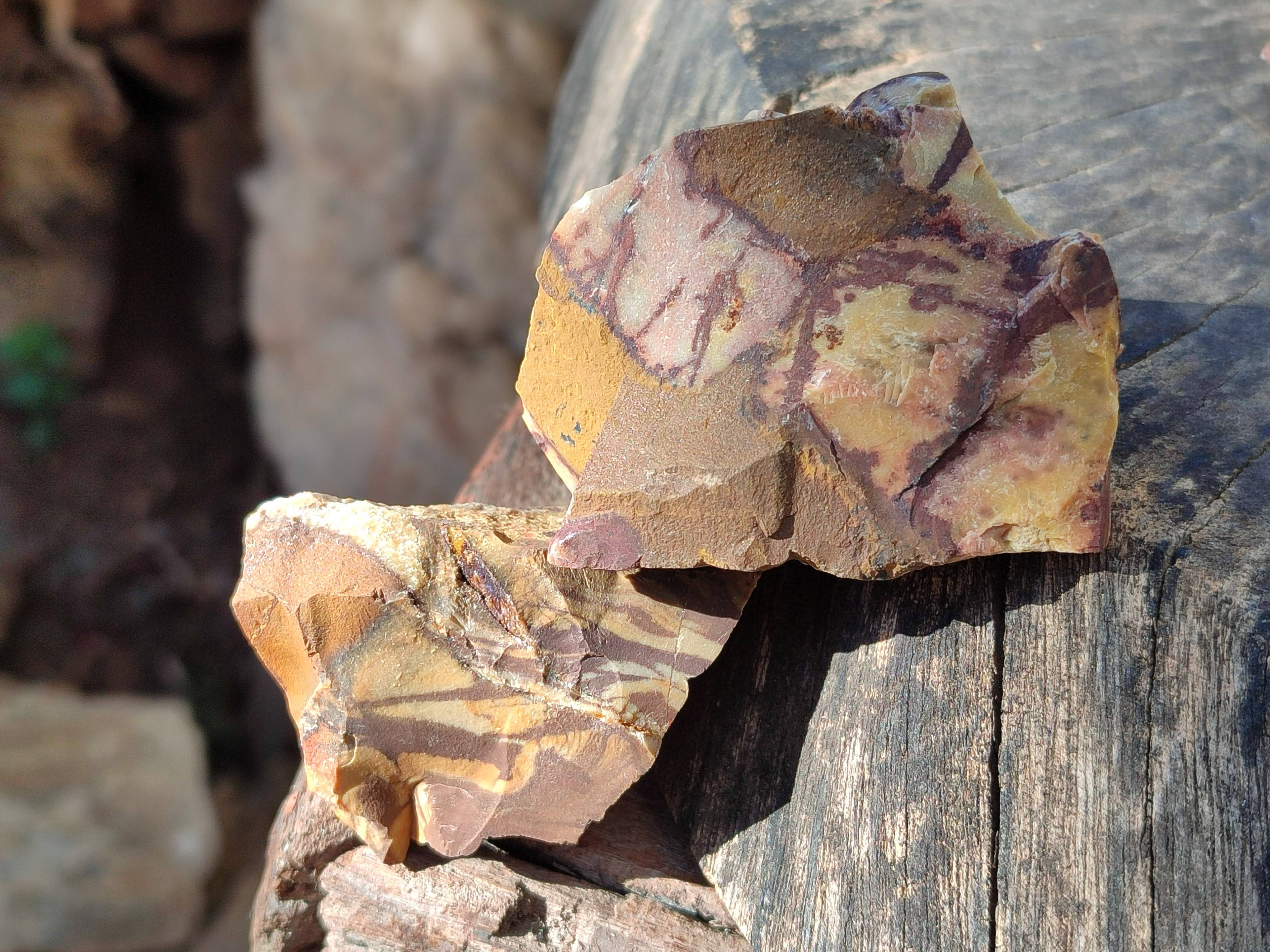 Natural Selected Nguni Jasper Cobbed Specimens x 24 From Prieska, South Africa - Toprock Gemstones and Minerals 