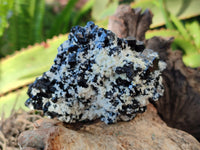 Natural Schorl Black Tourmaline Specimens x 4 From Erongo, Namibia