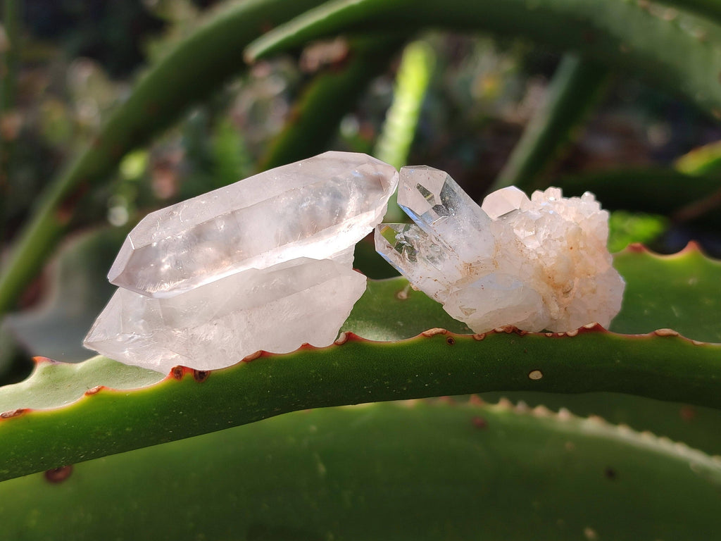 Natural Smokey Amethyst Quartz Crystals x 22 From Brandberg, Namibia - Toprock Gemstones and Minerals 
