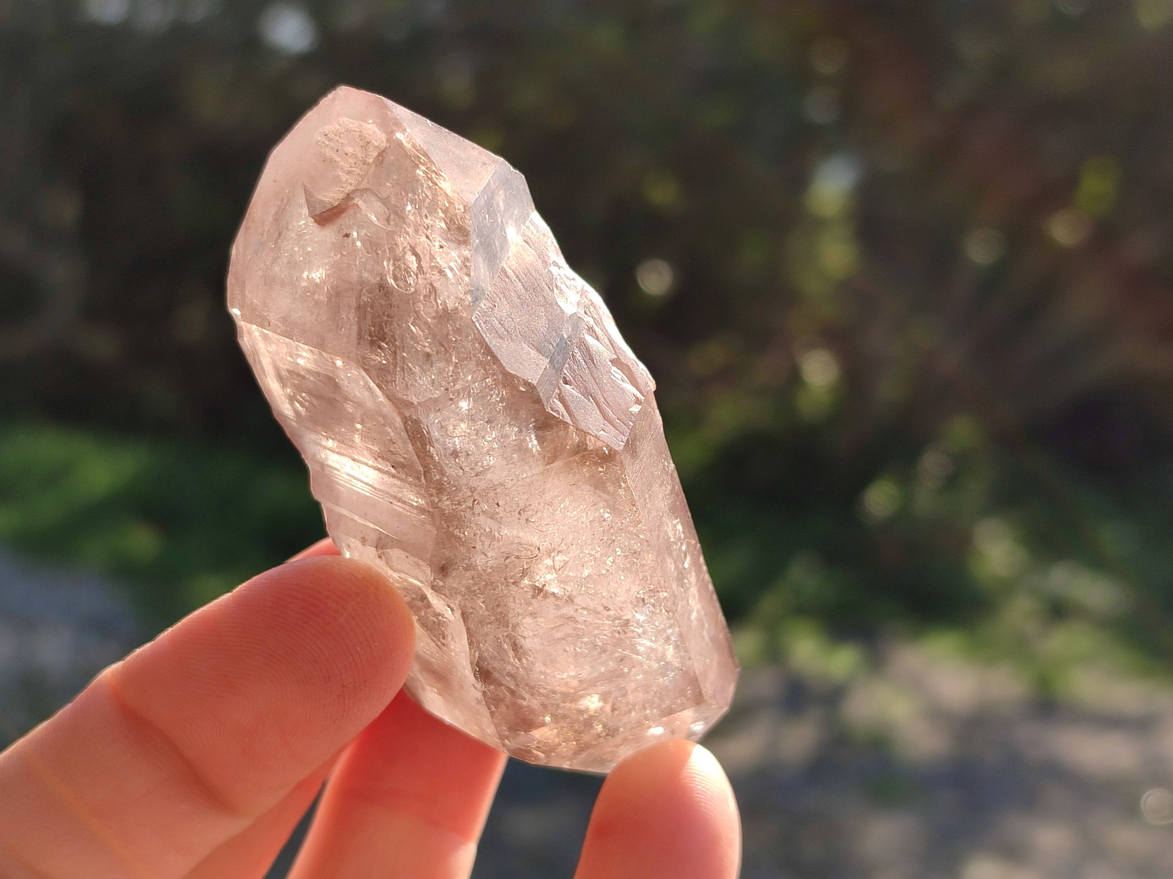 Natural Smokey Amethyst Quartz Crystals x 22 From Brandberg, Namibia - Toprock Gemstones and Minerals 