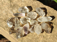 Natural Smokey Amethyst Quartz Crystals x 70 From Brandberg, Namibia