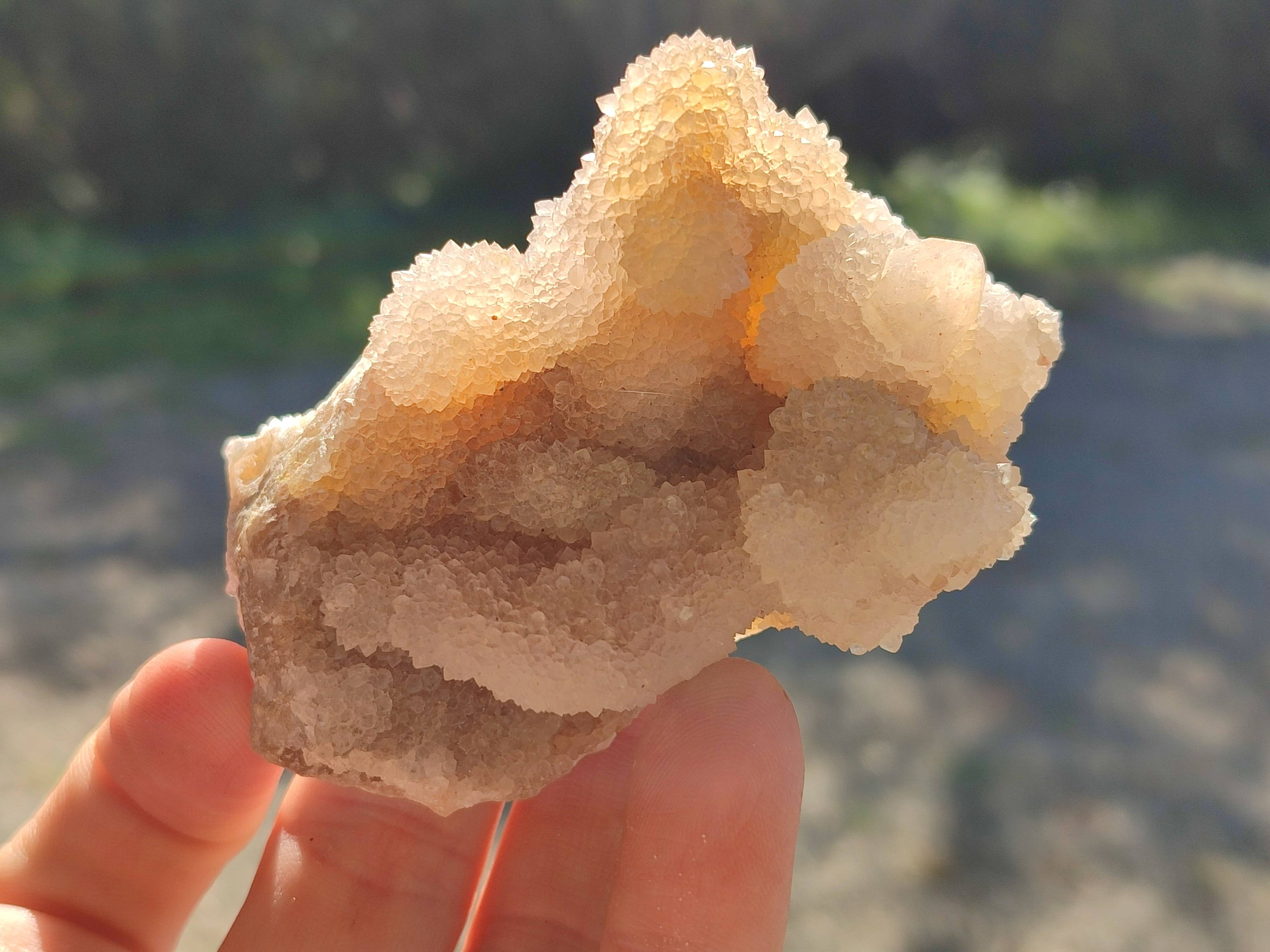 Natural Spirit Quartz Clusters x 6 From South Africa - Toprock Gemstones and Minerals 