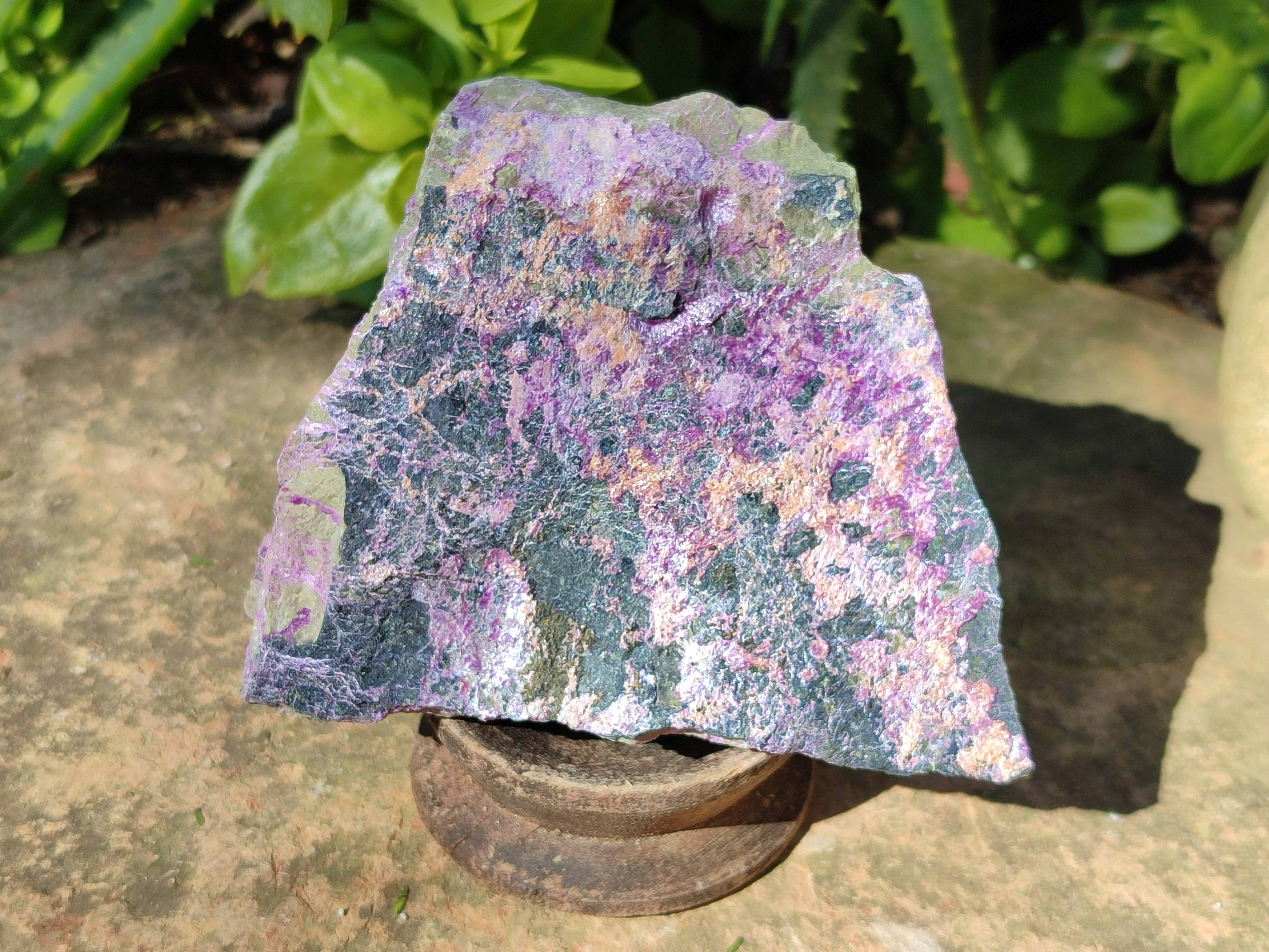 Natural Stichtite Cobbed Specimens x 9 From Barberton, South Africa - Toprock Gemstones and Minerals 