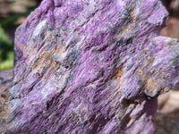 Natural Stichtite Cobbed Specimens x 9 From Barberton, South Africa