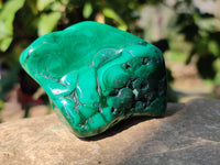 Polished Malachite Free Forms x 6 From Congo - Toprock Gemstones and Minerals 