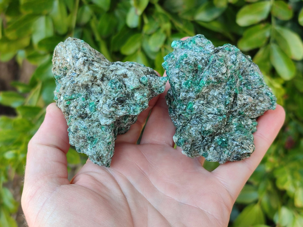 Natural Emerald Mica 'Mutokolite' Specimens x 5 From Mutoko, Zimbabwe - Toprock Gemstones and Minerals 