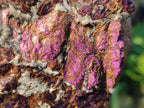 Natural Metallic Purpurite Cobbed Specimens x 3 From Erongo, Namibia - Toprock Gemstones and Minerals 