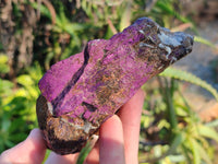 Natural Metallic Purpurite Cobbed Specimens x 3 From Erongo, Namibia