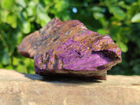 Natural Metallic Purpurite Cobbed Specimens x 3 From Erongo, Namibia