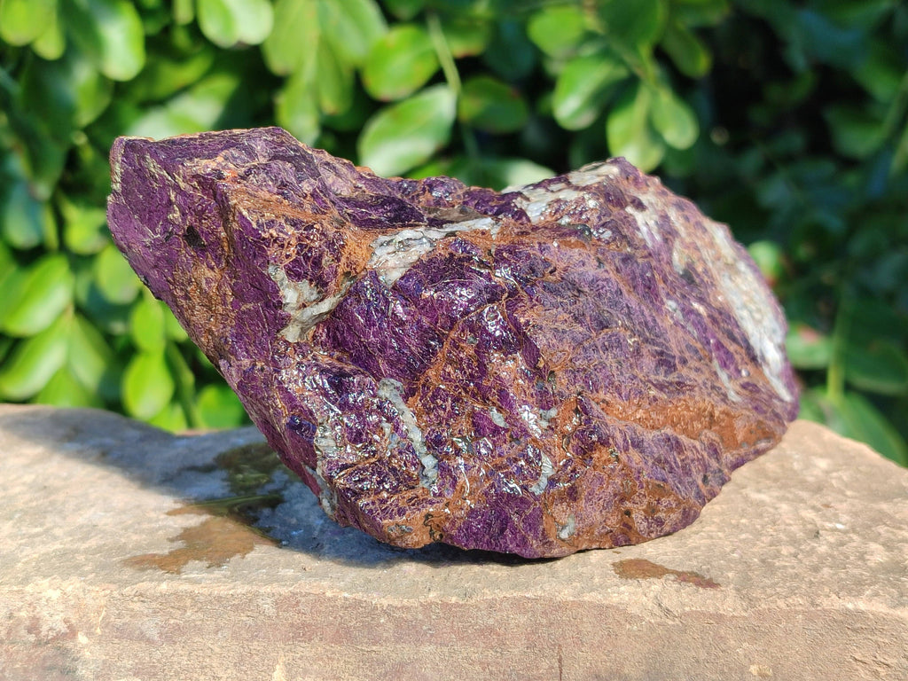 Natural Metallic Purpurite Cobbed Specimens x 3 From Erongo, Namibia - Toprock Gemstones and Minerals 