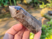 Polished Smokey Quartz Crystals x 6 From Madagascar