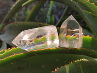 Polished Clear Quartz Crystals x 12 From Madagascar