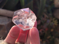 Polished Clear Quartz Crystals x 12 From Madagascar