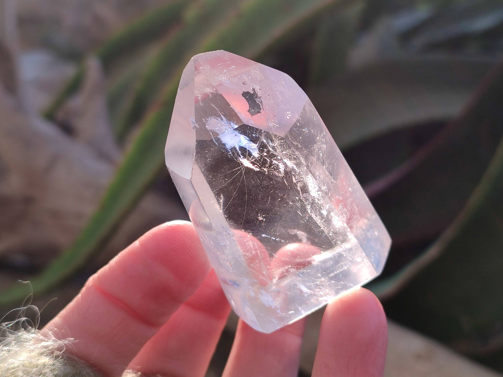 Polished Clear Quartz Crystals x 12 From Madagascar - Toprock Gemstones and Minerals 