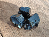 Natural Schorl Black Tourmaline Specimens x 35 From Namibia