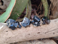 Natural Schorl Black Tourmaline Specimens x 35 From Namibia