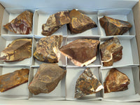 Natural Selected Nguni Jasper Cobbed Specimens x 12 From Prieska, South Africa