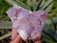 Natural Amethyst Spirit Quartz Clusters x 4 From Boekenhouthoek, South Africa