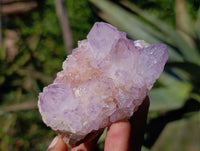 Natural Amethyst Spirit Quartz Clusters x 4 From Boekenhouthoek, South Africa