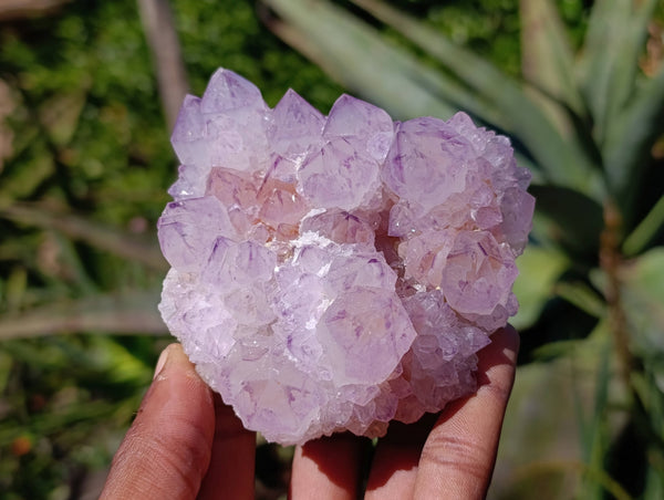 Natural Amethyst Spirit Quartz Clusters x 4 From Boekenhouthoek, South Africa