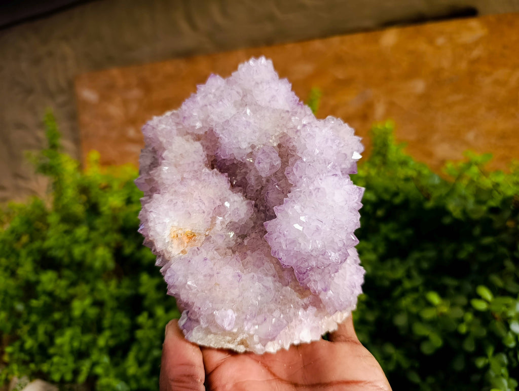 Natural Amethyst Spirit Quartz Clusters x 2 From Boekenhouthoek, South Africa - Toprock Gemstones and Minerals 