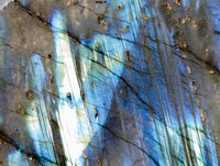 Polished Labradorite Standing Free Form x 1 From Tulear, Madagascar