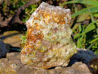 Natural Fluorescent Hyalite Opal Specimen x 1 From Erongo, Namibia
