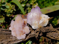 Natural Amethyst Spirit Quartz Clusters x 12 From Boekenhouthoek, South Africa