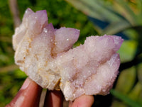 Natural Amethyst Spirit Quartz Clusters x 12 From Boekenhouthoek, South Africa