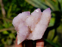 Natural Amethyst Spirit Quartz Clusters x 12 From Boekenhouthoek, South Africa