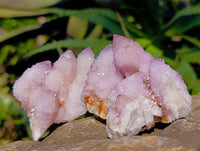 Natural Amethyst Spirit Quartz Clusters x 12 From Boekenhouthoek, South Africa