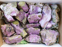 Natural Stichtite Cobbed Specimens x 15 From Barberton, South Africa