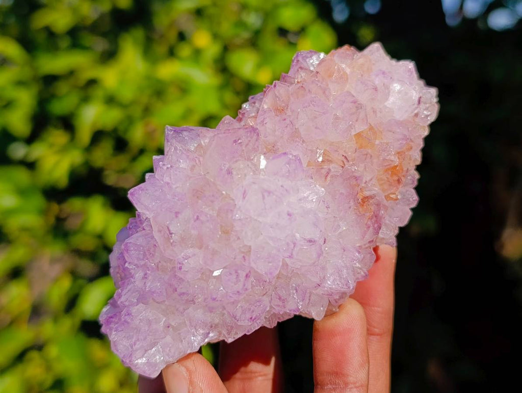 Natural Amethyst Spirit Quartz Clusters x 4 From Boekenhouthoek, South Africa - Toprock Gemstones and Minerals 