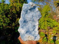 Natural Celestite Geode Specimen x 1 From Sakoany, Madagascar