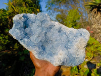 Natural Celestite Geode Specimen x 1 From Sakoany, Madagascar