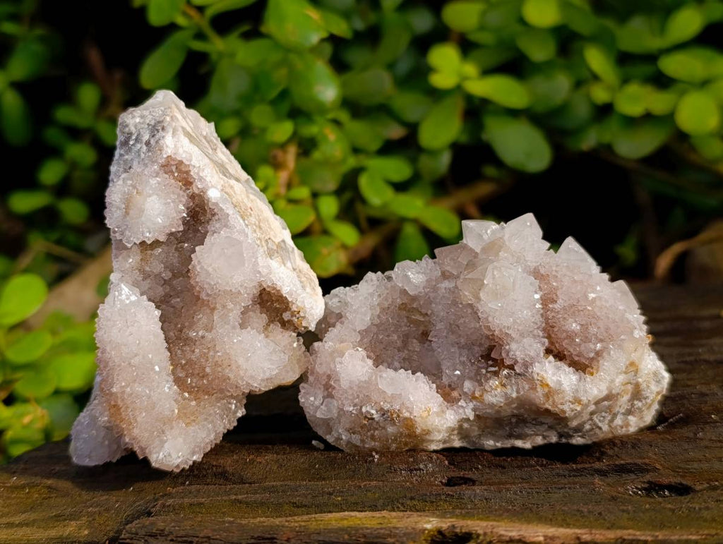 Natural Spirit Quartz Clusters x 6 From Boekenhouthoek, South Africa - Toprock Gemstones and Minerals 