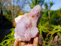 Natural Amethyst Spirit Quartz Clusters x 3 From Boekenhouthoek, South Africa - Toprock Gemstones and Minerals 