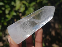 Polished Clear Quartz Crystals x 12 From Madagascar