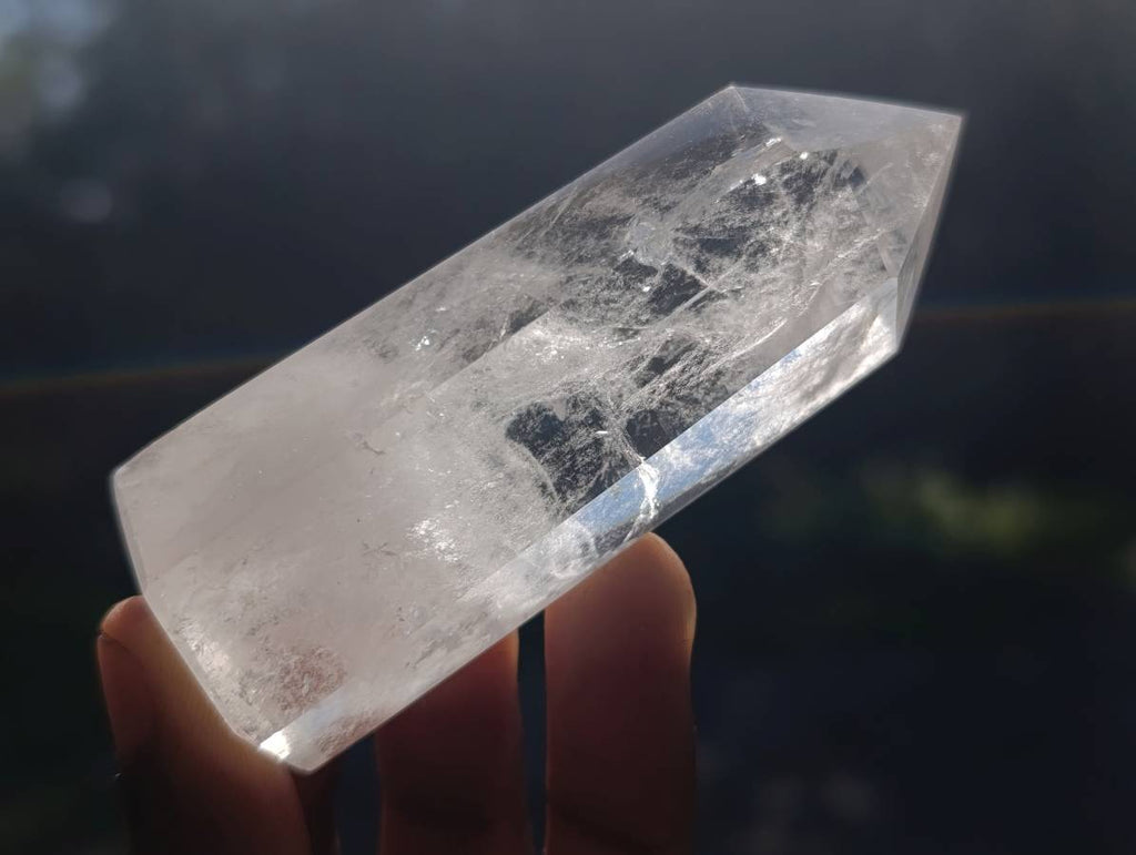 Polished Clear Quartz Crystals x 12 From Madagascar - Toprock Gemstones and Minerals 