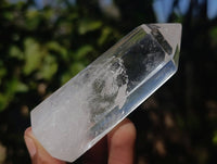 Polished Clear Quartz Crystals x 12 From Madagascar