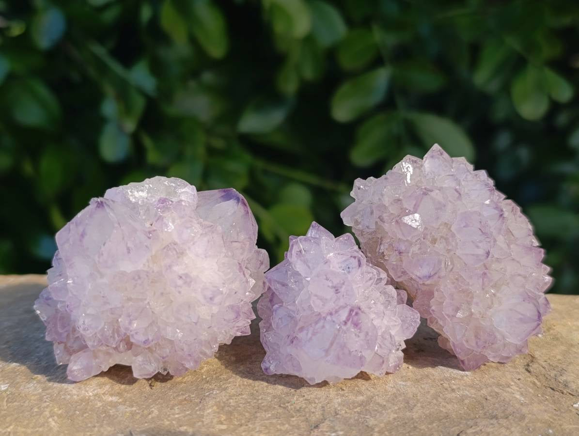 Natural Amethyst Spirit Quartz Specimens x 20 From Boekenhouthoek, South Africa - Toprock Gemstones and Minerals 